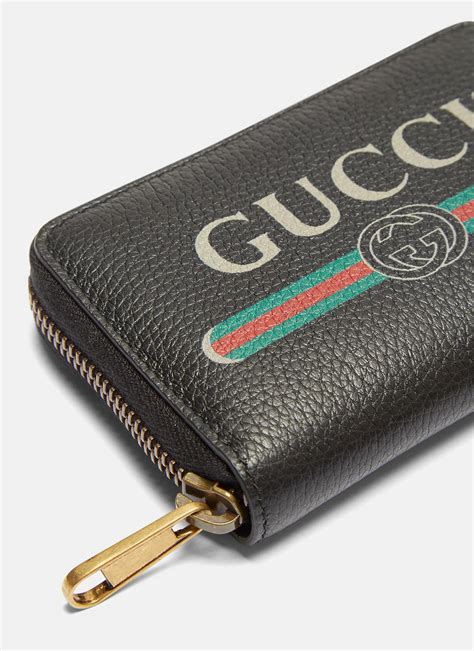 gucci leather card case singapore price|Logo leather card case in black .